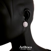 Earrings Artlinea Woman in Silver Zirconia ZOR1264-LB - ZOR1264-LB
